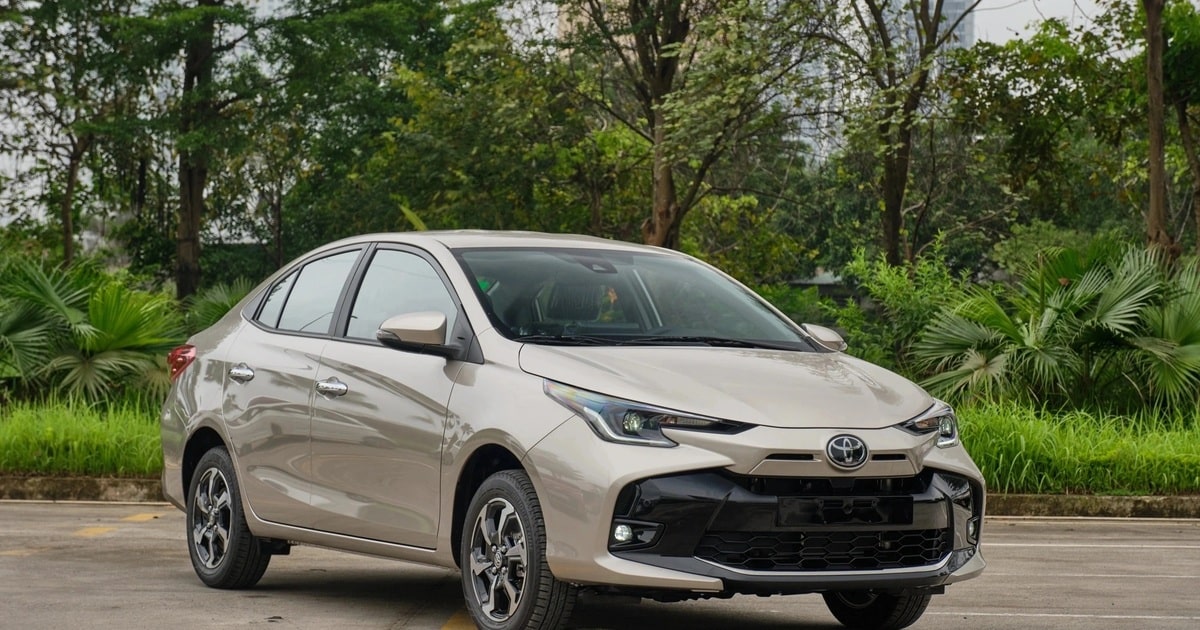 Toyota Vios khuyến mại 100% lệ phí trước bạ trong tháng 9/2023