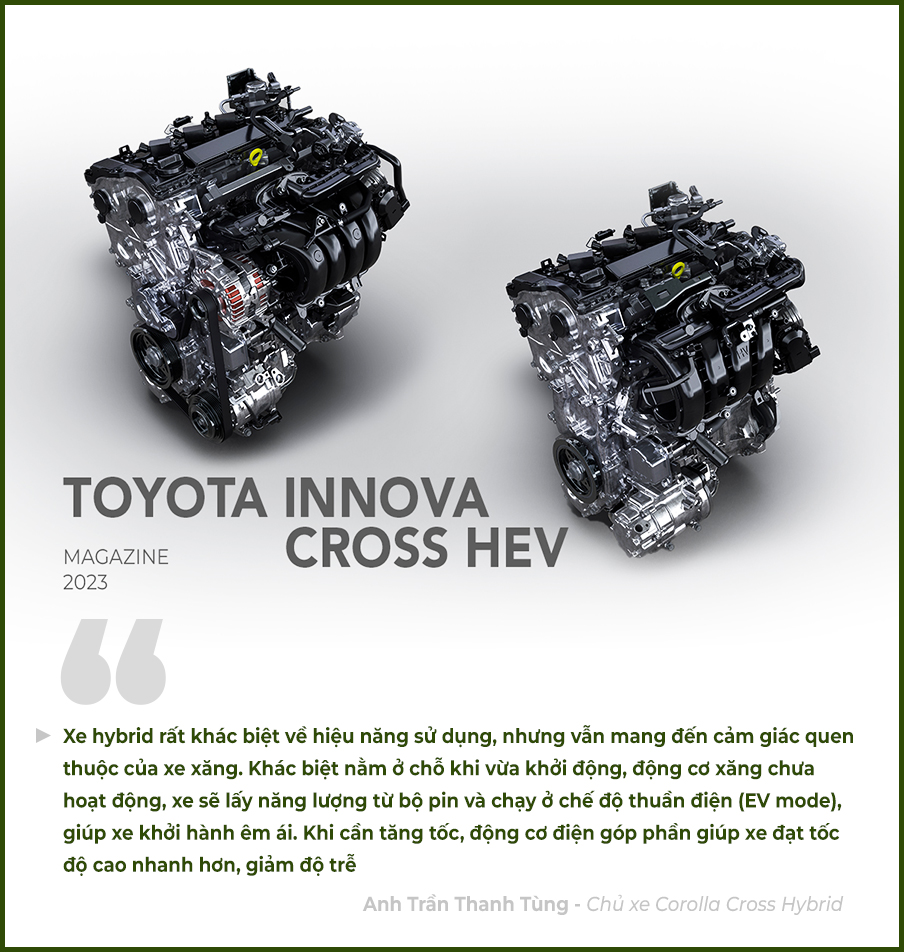 Innova Cross cú “hích” ấn tượng cho dải sản phẩm hybrid của Toyota Việt Nam